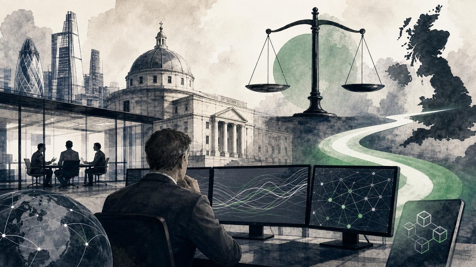 IG Group logo displayed alongside financial trading charts