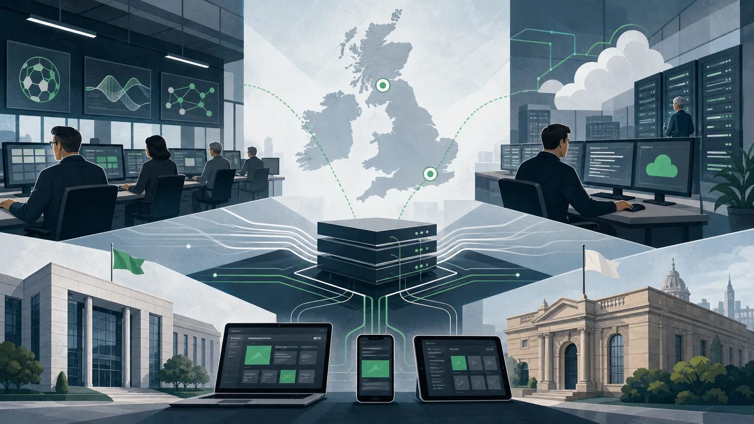 Illustration for: How B2B suppliers power the gambling industry