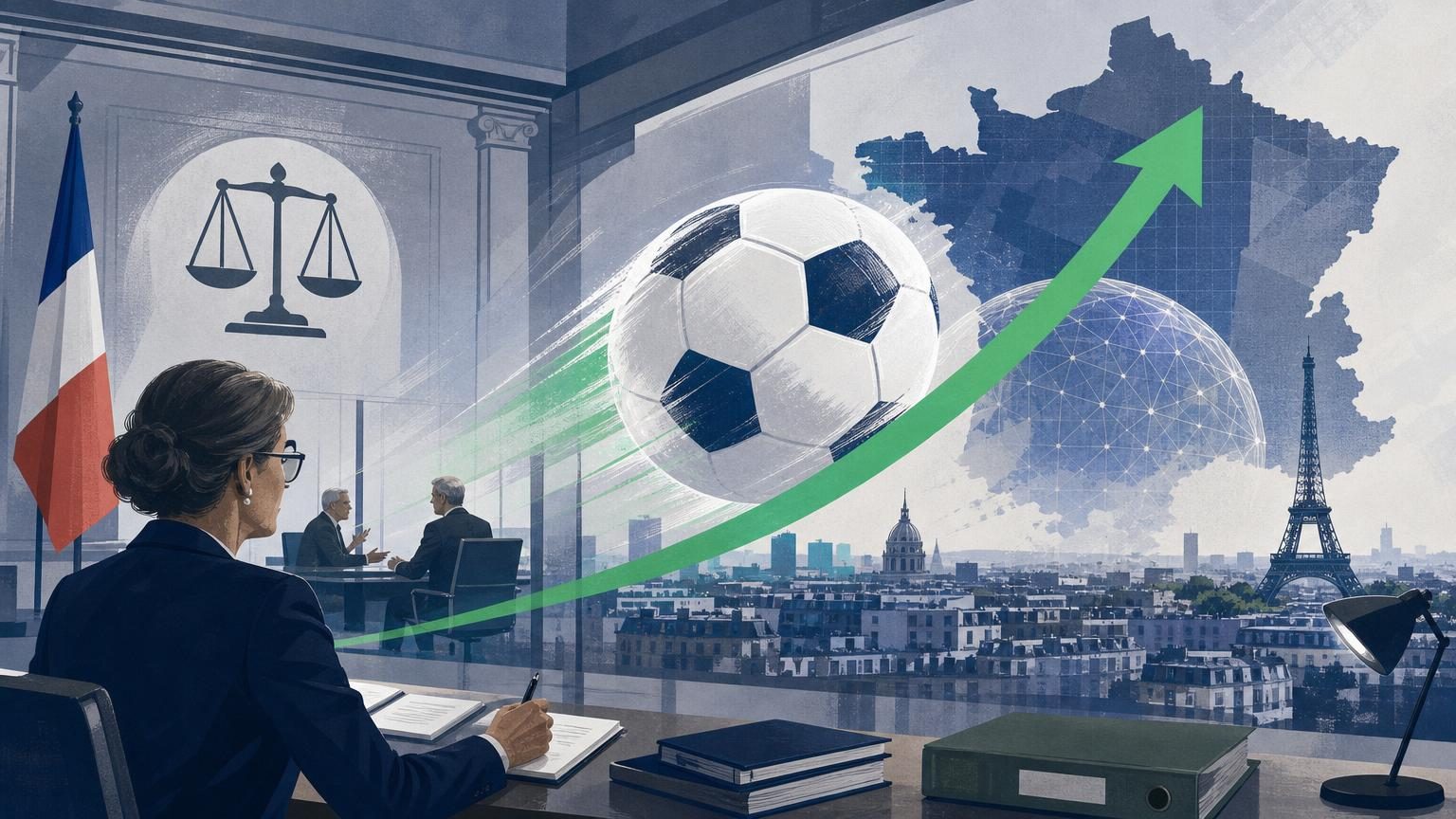 French gambling regulator data showing World Cup-driven betting growth in 2026