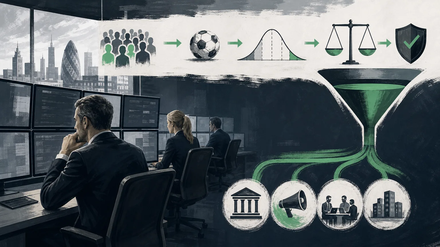 Illustration for: How sportsbook businesses make money
