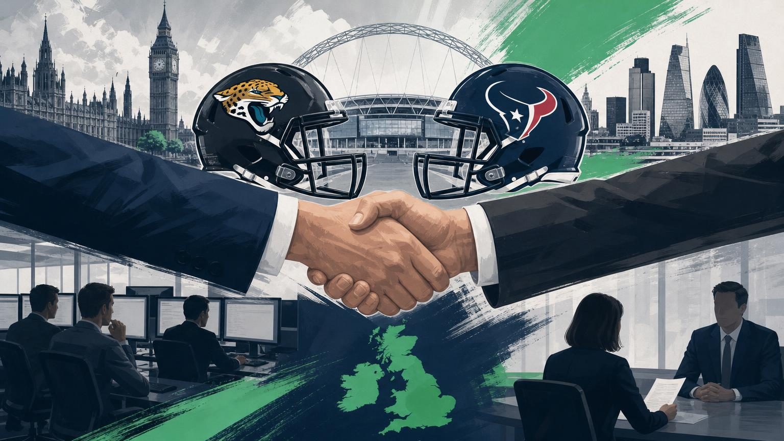 NFL branding alongside Midnite logo marking their new UK and Ireland betting partnership