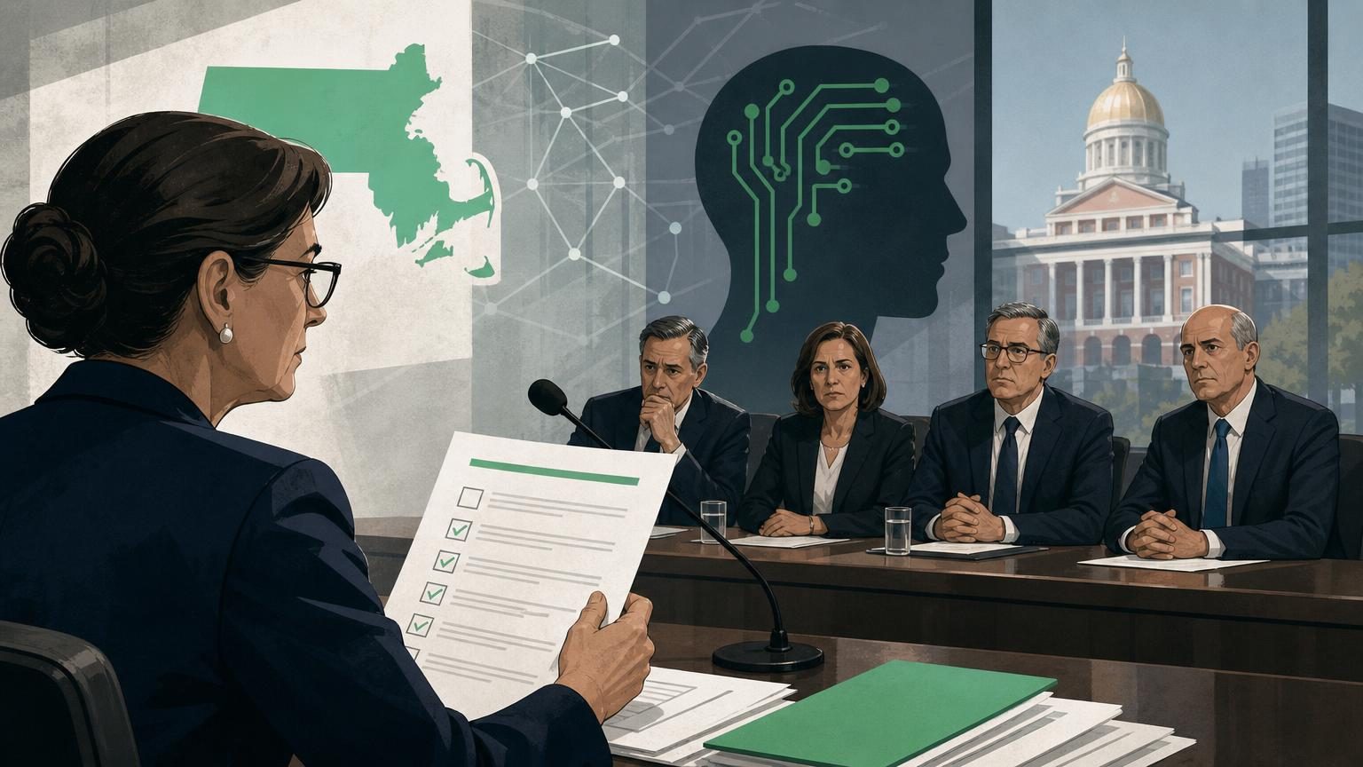 Massachusetts Gaming Commission logo representing its inquiry into operators' AI marketing practices
