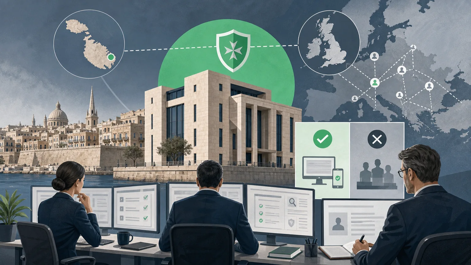 Illustration for: What the Malta Gaming Authority does
