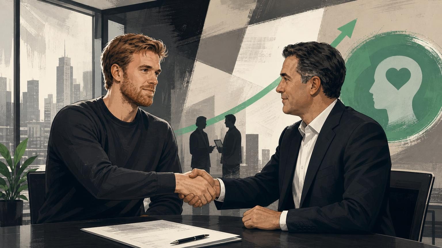 Connor McDavid of the Edmonton Oilers, BetMGM's responsible gambling ambassador