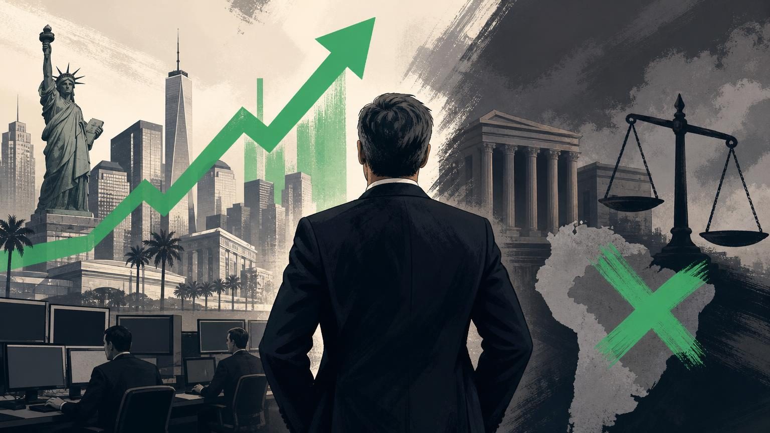 BetMGM and Entain branding alongside financial growth imagery