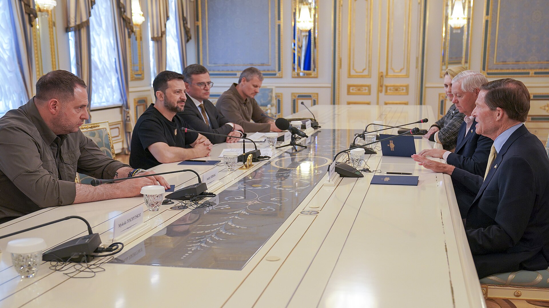 CODEL Graham visited Kyiv, Aug. 12, 2024